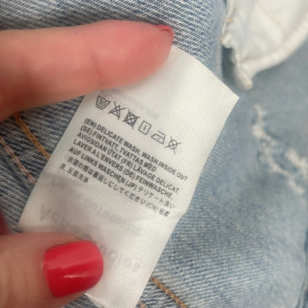 Acne Studios Vase Graphic Appliqué Denim Jacket Grant Levy-Lucero Art-to-Wear OS - Picture 13 of 16